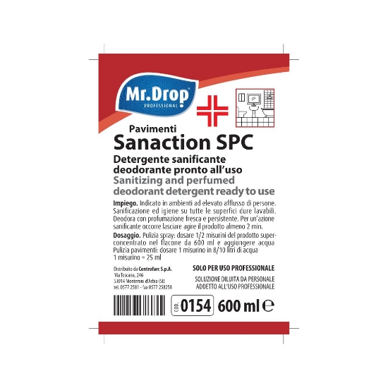 Immagine di ETICHETTA PER SISTEMA DI DILUIZIONE PER SANACTION SPC 