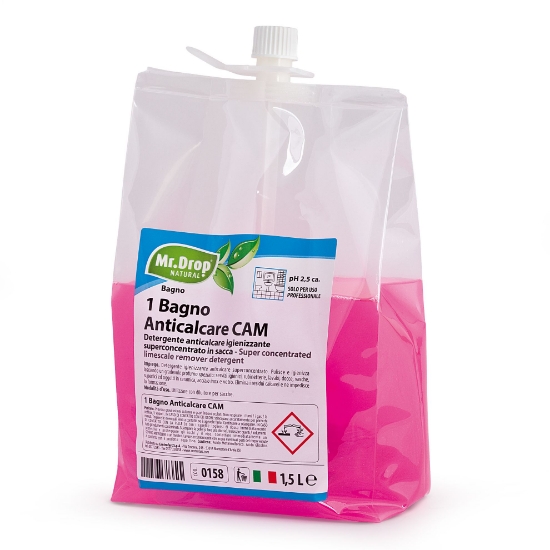 sacca detergente superconcentrato rosa bagno anticalcare