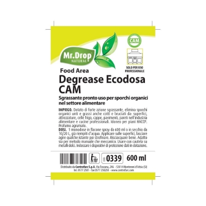 Immagine di ETICHETTA PER SISTEMA DI DILUIZIONE PER MULTI DEGREASE CAM SPC