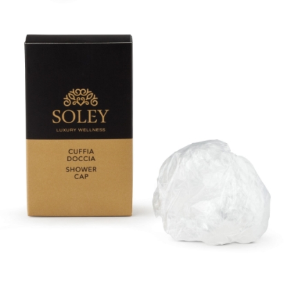 Immagine di CUFFIA DOCCIA IN ASTUCCIO SOLEY 5x8,5cm