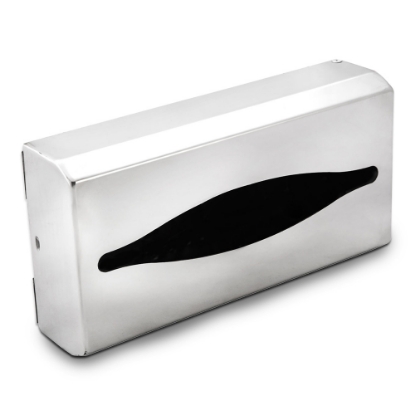 Immagine di DISPENSER VELINE A PARETE IN ACCIAIO INOX 304 SATINATO