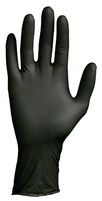 Immagine di GUANTO NITRILE NERO POWDERFREE mis.S EN374