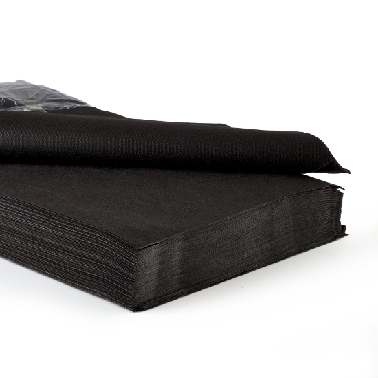 Immagine di TOVAGLIA TNT NERO mt.1x1