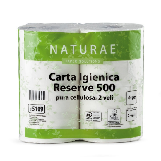Immagine di CARTA IGIENICA RESERVE PURA CELLULOSA 2 VELI ECOLABEL