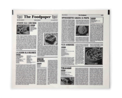 Immagine di CARTA ANTIGRASSO GIORNALE BIANCA 33x40cm gr.45