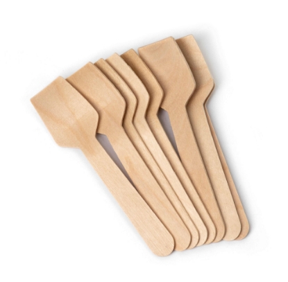 Immagine di PALETTA GELATO IN LEGNO CERATO mm.95