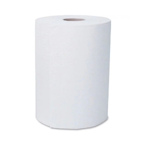 Immagine di 6657 ASCIUGAMANO A ROTOLO SCOTT  BIANCO SLIMROLL ECOLABEL 