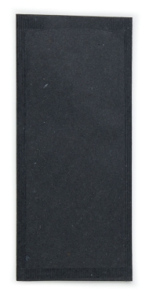 Immagine di BUSTA PORTAPOSATE CARTA PAGLIA NERO 11x25cm