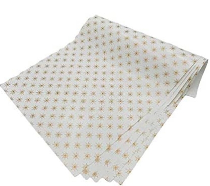 Immagine di CARTA PELLEAGLIO STELLINE ORO 75x100cm