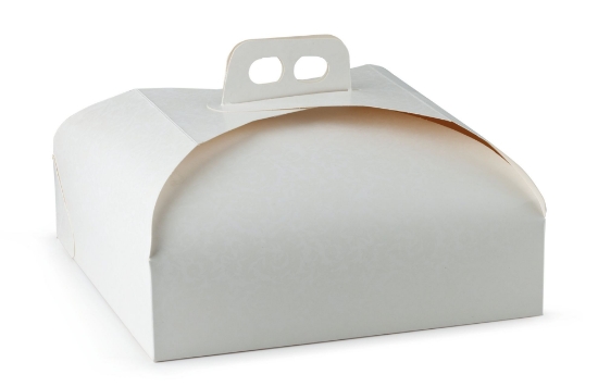 Immagine di SCATOLA TORTA BIANCO RAMAGE Ø21cm