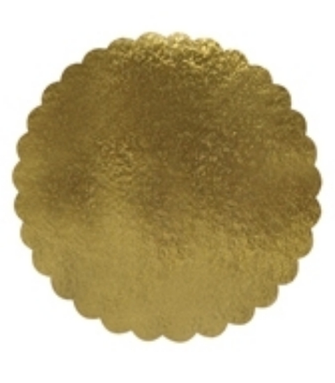 Immagine di DISCHI IN CARTONE ORO SMERLATI Ø32cm