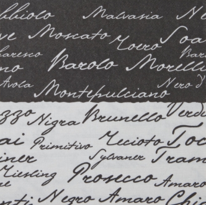 Immagine di TOVAGLIOLI CARTA A SECCO/AIRLAID WINE NERI 40x40cm 