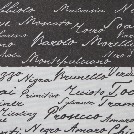 Immagine di TOVAGLIOLI CARTA A SECCO/AIRLAID WINE NERI 40x40cm 