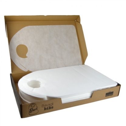 Immagine di BAVAGLIO BABY BIANCO 23x33cm