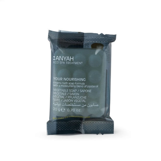 Immagine di SAPONETTA MASSAGGIANTE ANYAH NORDIC ECOLABEL gr.20