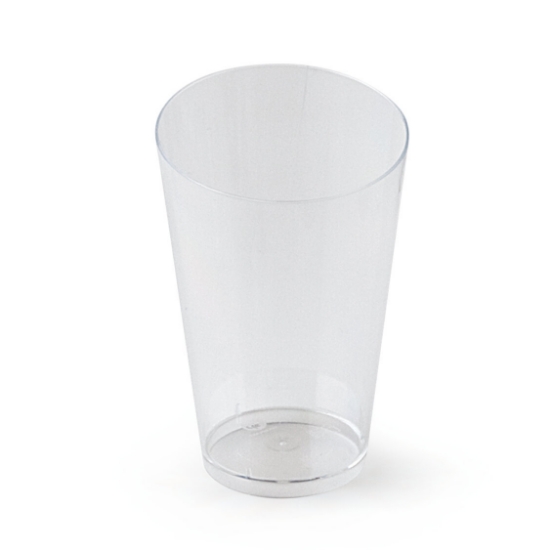 Immagine di 6005 BICCHIERE CONICO ALTO TRASPARENTE PS ml.75  