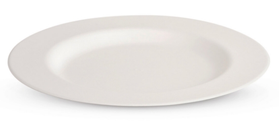 Immagine di 2742 PIATTO OVALE BIANCO gr.11,8 18,5cm