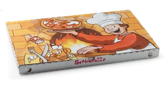 Immagine di SCATOLA PIZZA 30x48x3cm confezione 100 pezzi  