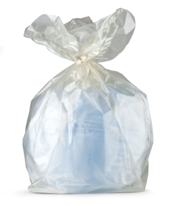 Immagine di SACCHI NU TRASPARENTI LDPE 123lt 30my 41gr 70x110cm