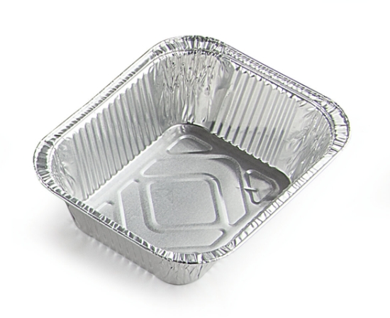 Immagine di R30G - CONTENITORE ALLUMINIO BORDO A G 15x12,5x4,4cm 1 PORZ