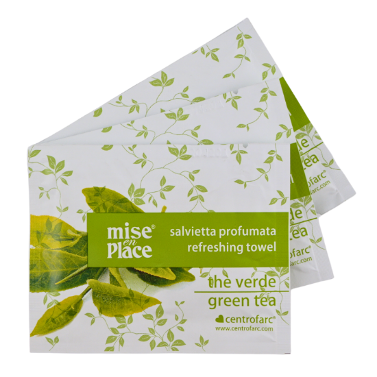 Immagine di SALVIETTA THE VERDE MISE EN PLACE 13x20cm