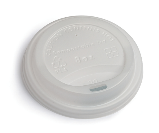 Immagine di COPERCHIO BIANCO BICCHIERE BIO ml.240