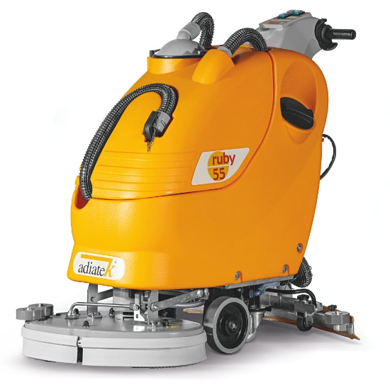 Immagine di LAVASCIUGA PAVIMENTI A BATTERIA MOD. RUBY 55T solo corpo macchina - ADK005