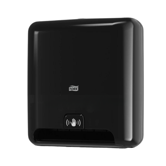 Immagine di TORK MATIC H1 DISPENSER PER ASCIUGAMANI A ROTOLO CON SENSORE INTUITION NERO
