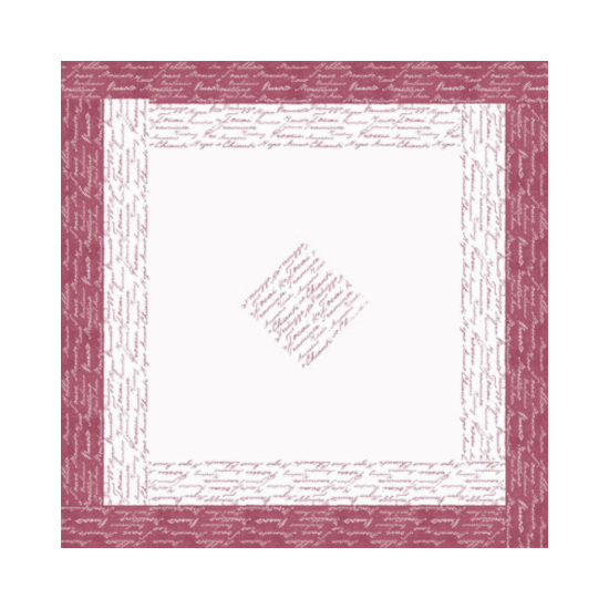 Immagine di TOVAGLIA CARTA A SECCO/AIRLAID WINE BORDEAUX mt.1x1  