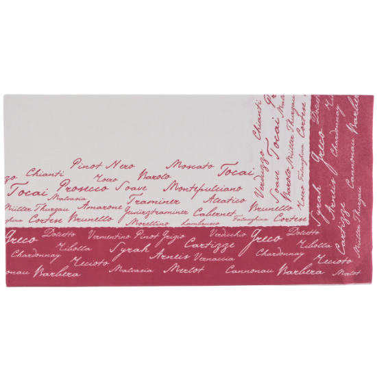 Immagine di STRISCIA YOU&ME PIEGATA CARTA A SECCO BORDEAUX 120x48cm