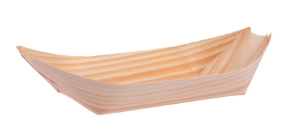 Immagine di BARCHETTA IN POLPA DI LEGNO 22cm  