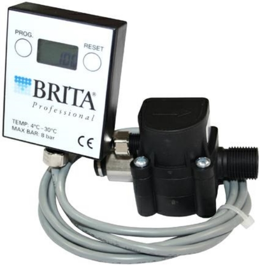 Immagine di CONTALITRI DIGITALI NEW 100-700A PER SISTEMA DI FILTRAGGIO BRITA ; PURITY 1200 CLEAN EXTRA LVSA0018