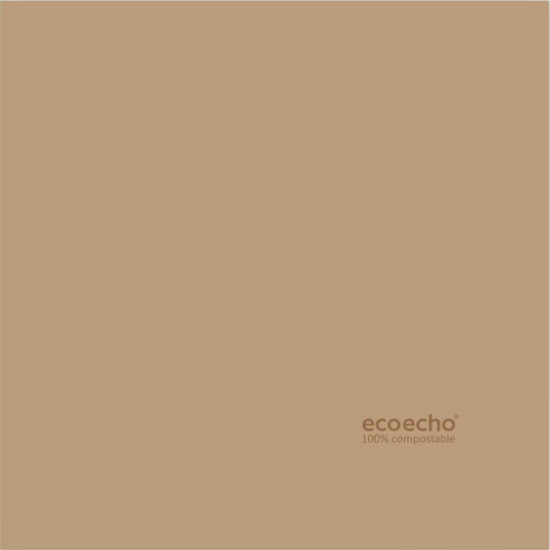 Immagine di TOVAGLIOLO 40X40 1/8 2V. MARRONE ECO ECHO