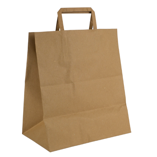 Immagine di BORSE CARTA TAKE AWAY CON MANIGLIA 28x17x30cm