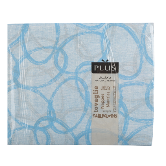 Immagine di TOVAGLIA GLAM BLU MARE AIRLAID PLUS mt.1x1