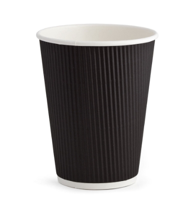 Immagine di BICCHIERE HOT DRINK BIO CORRUGATO ml.360