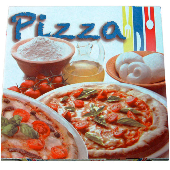 Immagine di SCATOLA PIZZA 40x40x3,5cm confezione 100 pezzi 