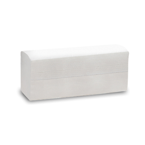 Immagine di ASCIUGAMANO LUXURY PIEGATO A Z IN PURA CELLULOSA 3 VELI ECOLABEL 