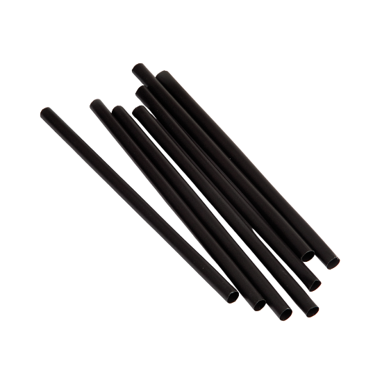 Immagine di CANNUCCIA NERA IN PLA Ø0,8x15cm