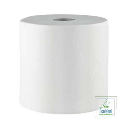 Immagine di BOBINA BIANCA IN PURA CELLULOSA 3 VELI ECOLABEL