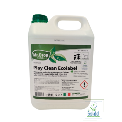 Immagine di PLAY CLEAN ECOLABEL tanica lt.5