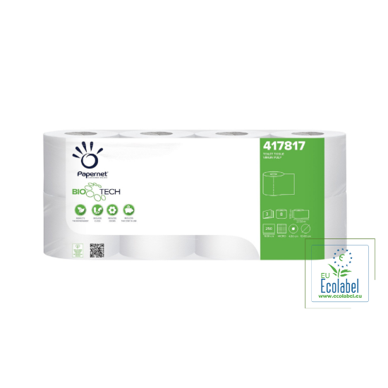 Immagine di CARTA IGIENICA BIO TECH PURA CELLULOSA 3 VELI ECOLABEL