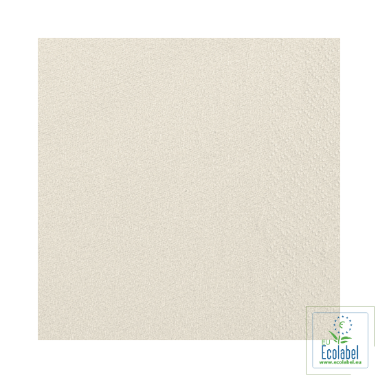 Immagine di TOVAGLIOLO 2 VELI CREMA ECOLABEL 33x33cm