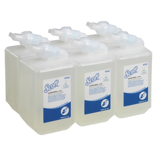 Immagine di 6342 DETERGENTE MANI SCHIUMA ECOLABEL lt.1