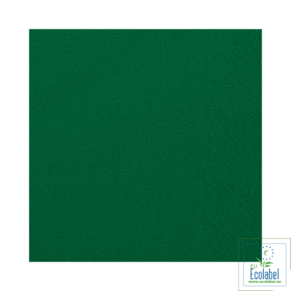 Immagine di TOVAGLIOLO 2 VELI VERDE ECOLABEL 24x24cm