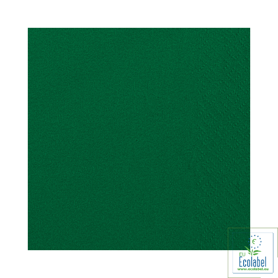 Immagine di TOVAGLIOLO 2 VELI VERDE ECOLABEL 24x24cm